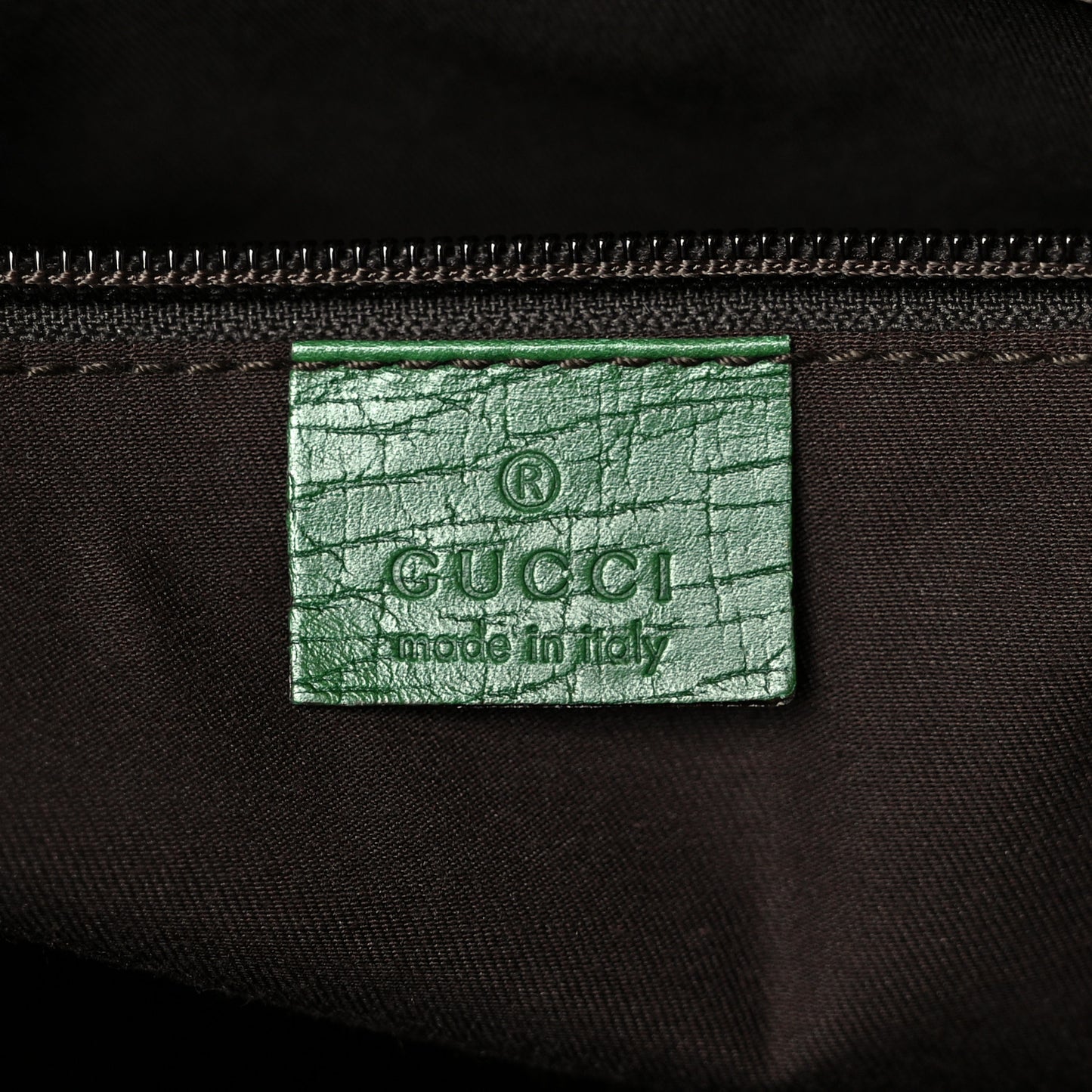 GG Plus Monogram Medium Joy Tote Green
