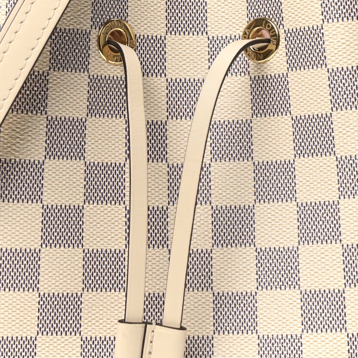 Damier Azur Braided Neonoe BB Pink