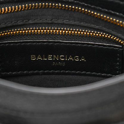 Balenciaga Chevre Gold Metallic Edge Hardware Mini City Black 6 of 11