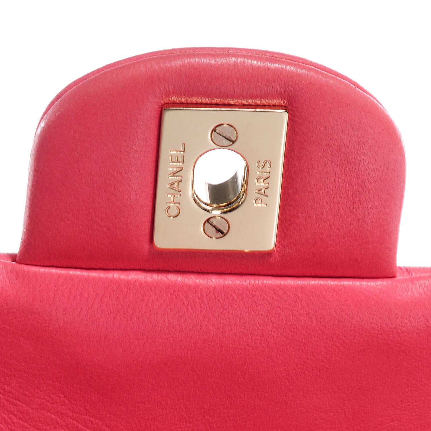 Chanel Lambskin Quilted Valentine Charms Medium Single Flap Pink 7 of 10