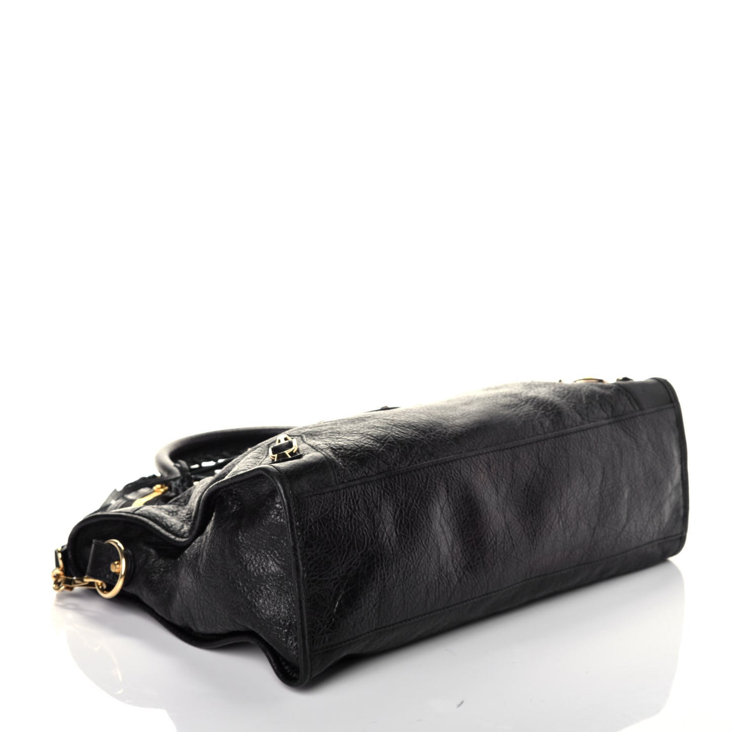 Agneau Classic Gold Hardware City Black