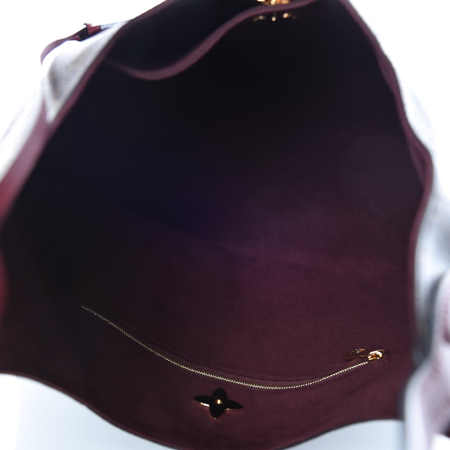 Monogram Flower Hobo Bordeaux