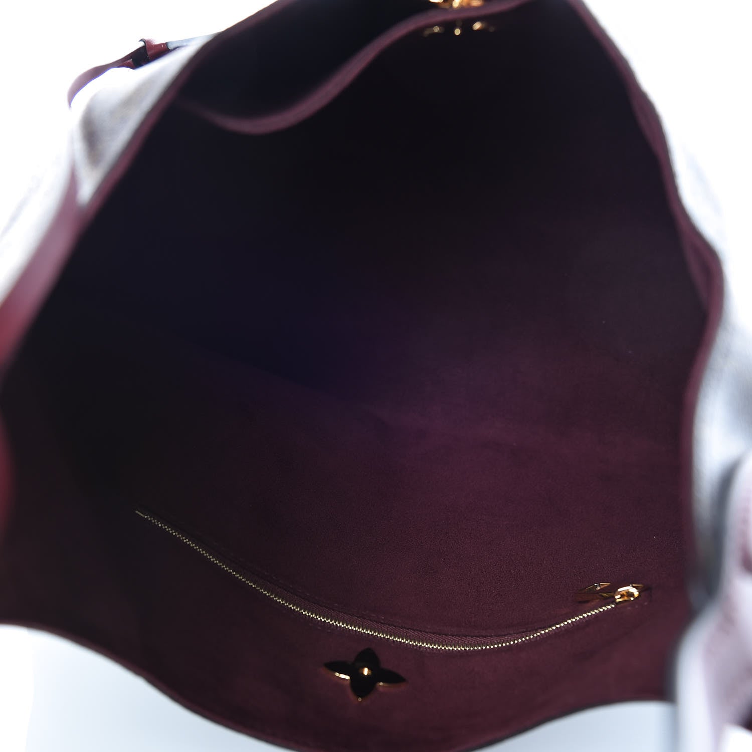 Louis Vuitton Monogram Flower Hobo Bordeaux 5 of 11