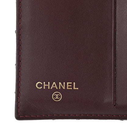 Chanel Caviar Quilted Compact French Flap Wallet Black 7 of 11