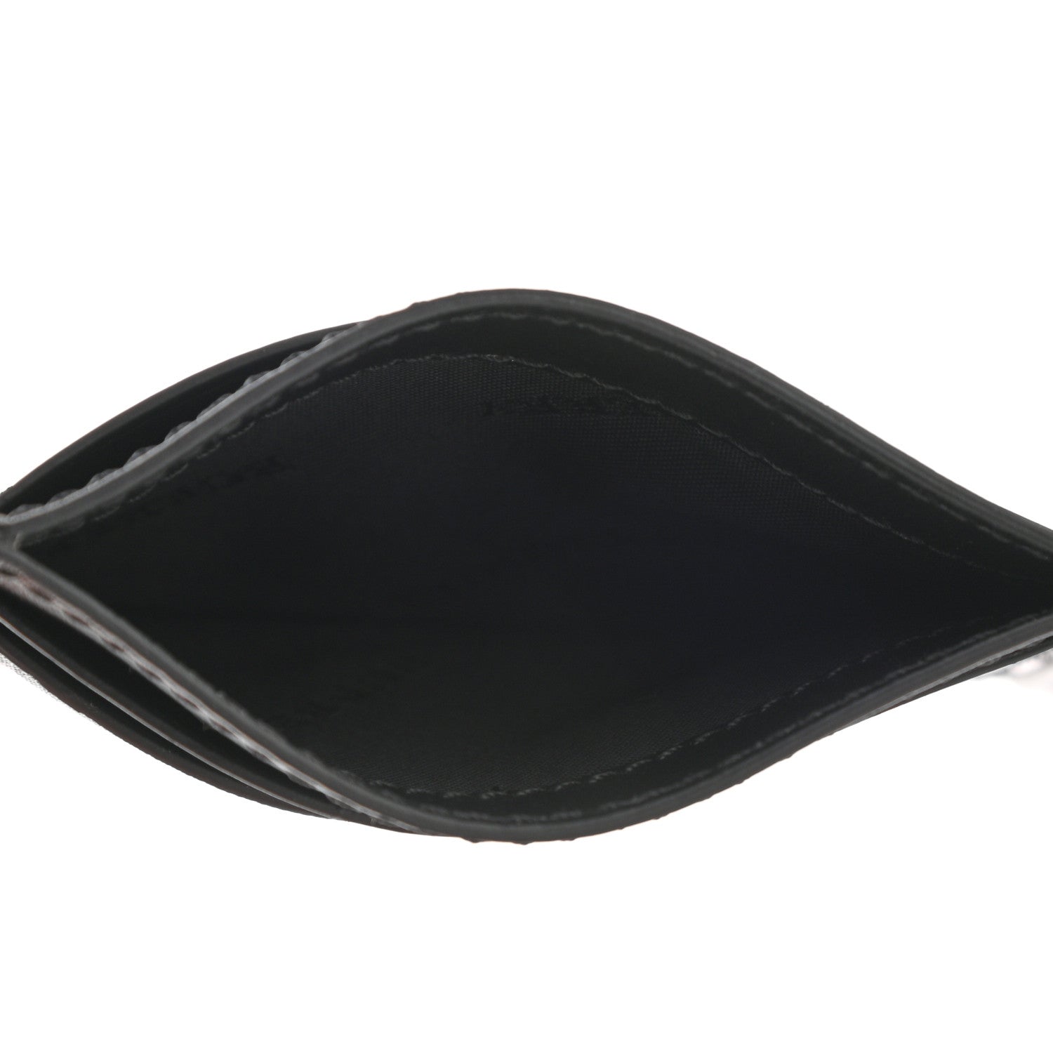 Burberry Vintage Check Calfskin Card Case Black 5 of 7