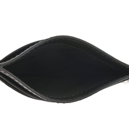 Burberry Vintage Check Calfskin Card Case Black 5 of 7