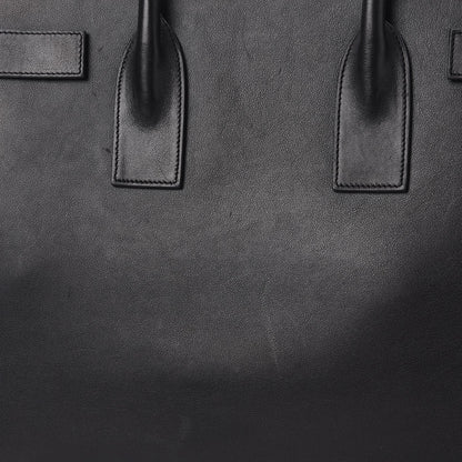 Saint Laurent Calfskin Large Sac De Jour Carryall Black 10 of 14