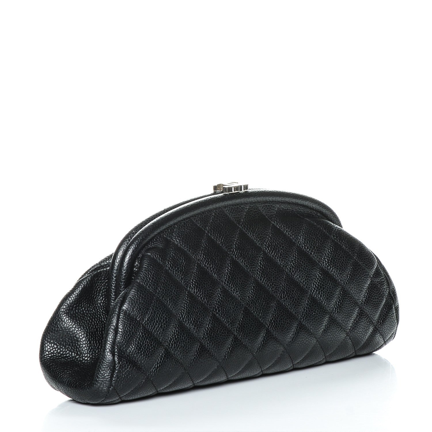 Chanel Caviar Quilted Timeless Clutch Black 3 of 8