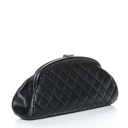 Chanel Caviar Quilted Timeless Clutch Black 3 of 8