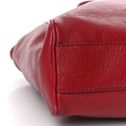 Gucci Calfskin Large Re(Belle) Top Handle Bag Red 8 of 9