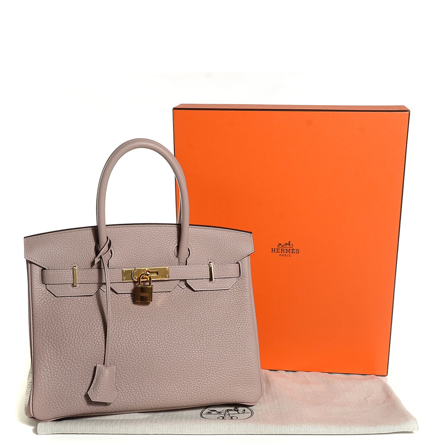 Taurillon Clemence Birkin 30 Glycine