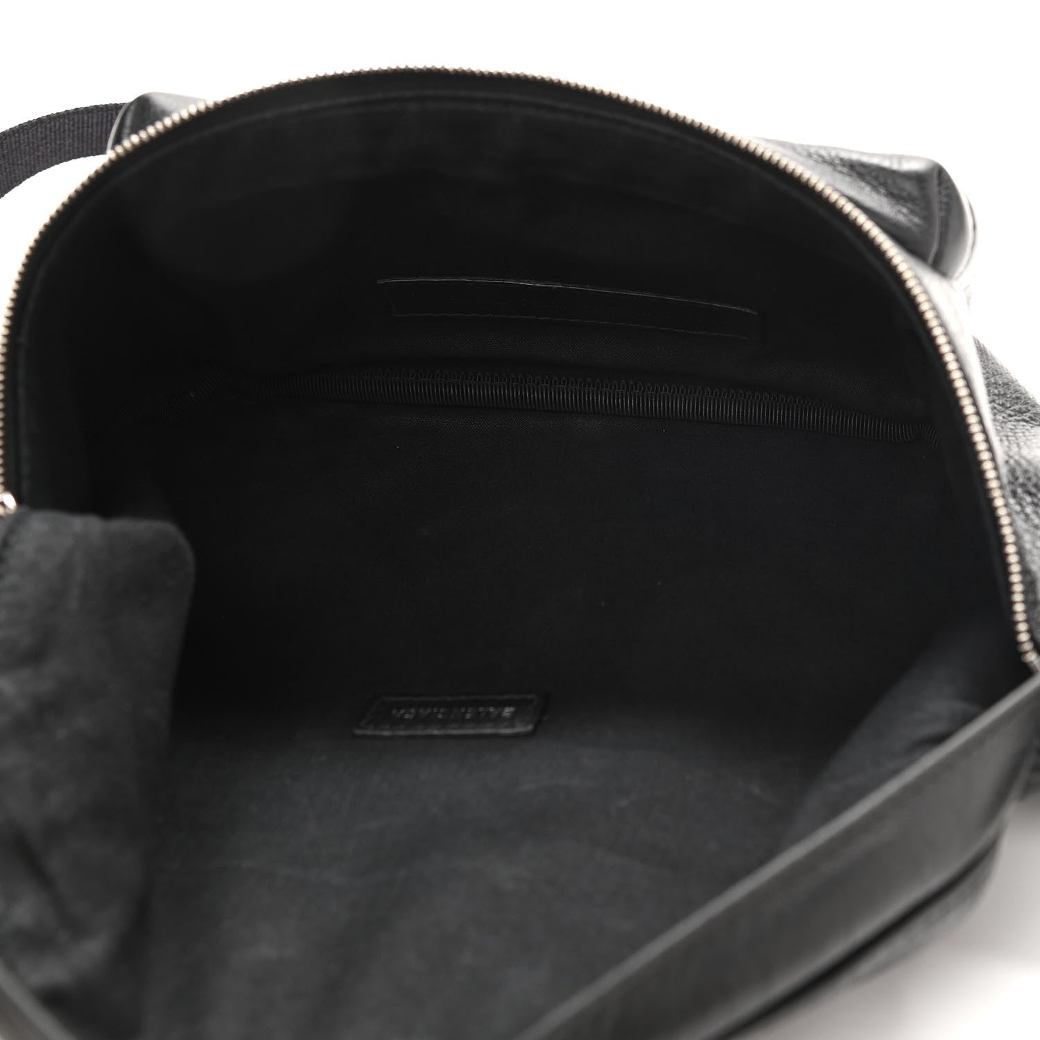 Balenciaga Smooth Calfskin Logo Large Everyday Beltpack Black 5 of 10