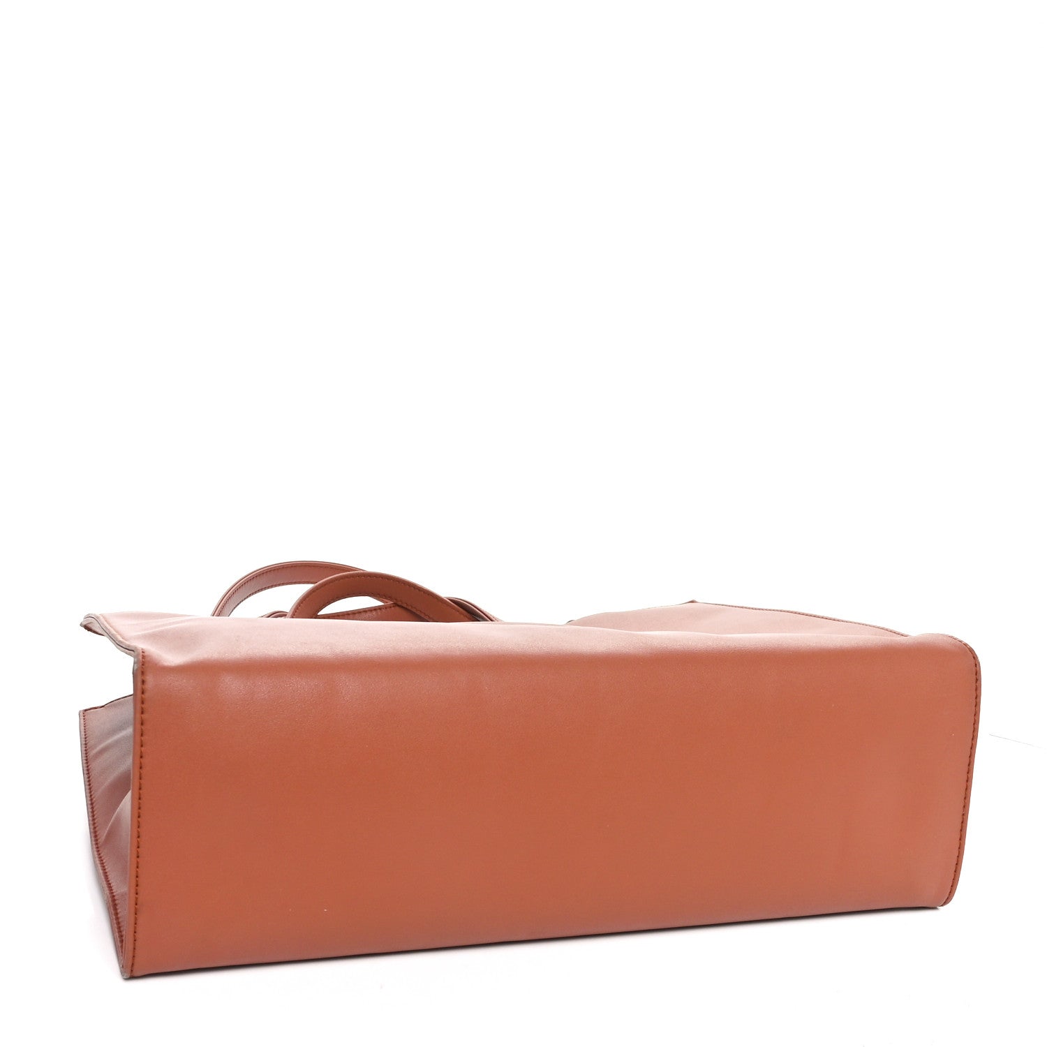 Telfar Vegan Leather Medium Shopping Bag Tan 4 of 9