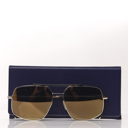 Fendi Mirror Sunglasses FF M0007/S Gold 7 of 7