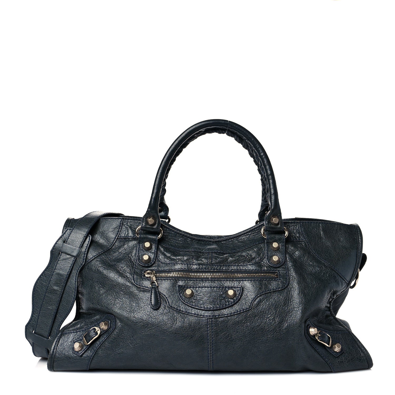 Balenciaga Agneau Giant 12 Silver Hardware Part Time Anthracite 1 of 11