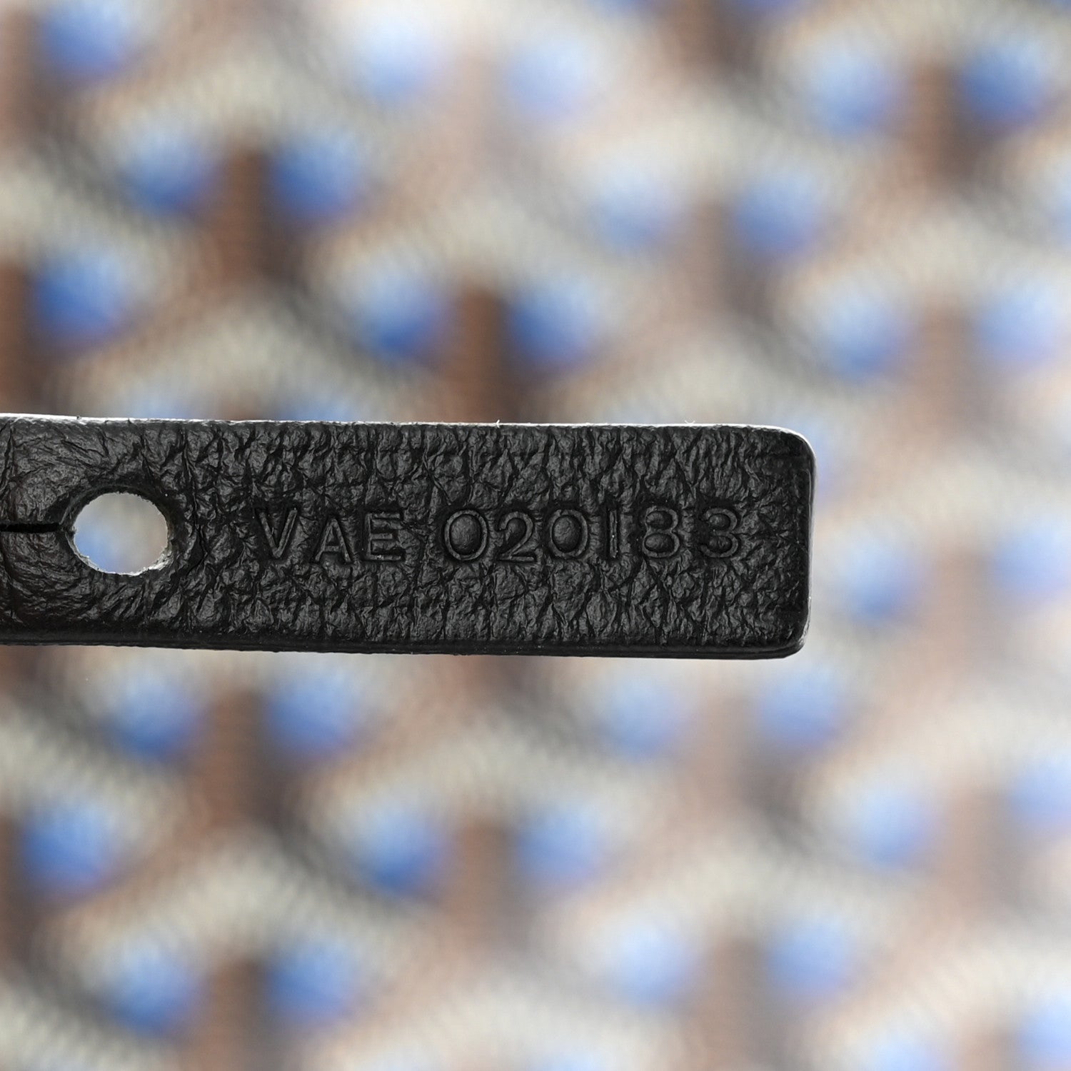 Goyard Goyardine Saint Louis Claire Voie GM Black Sky Blue 6 of 9