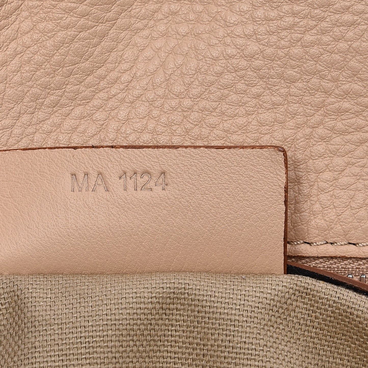 Calfskin Mini Pandora Pure Flap Bag Sand
