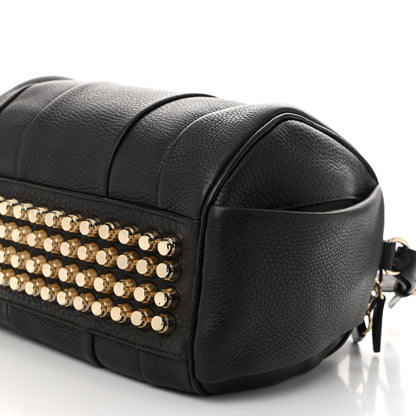 Alexander Wang Pebbled Lambskin Rockie Espresso Gold Hardware 9 of 10