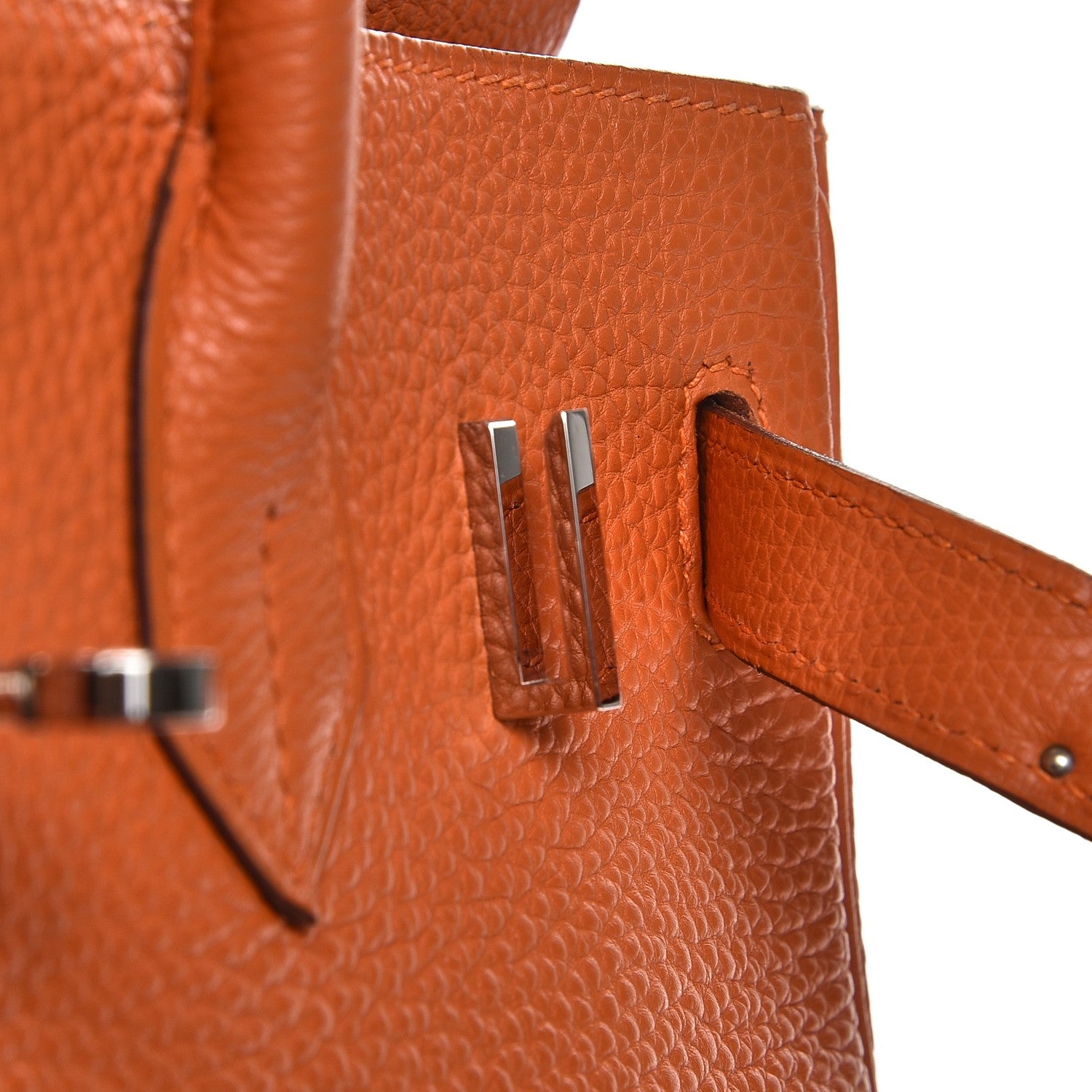 Hermes Togo Birkin 30 Orange 24 of 35