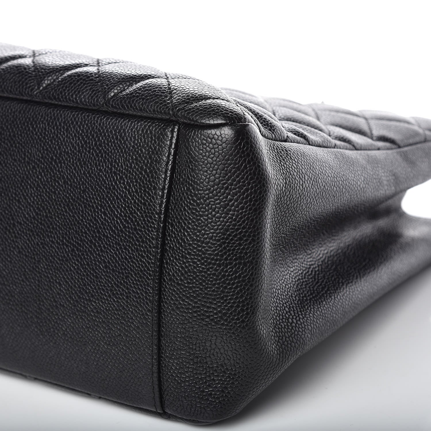 Chanel Caviar Quilted Grand Shopping Tote GST Black 11 of 13