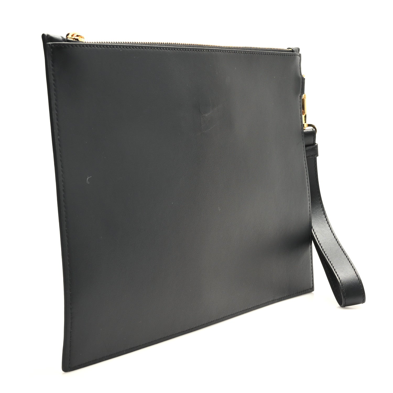 Versace Calfskin La Medusa Large Pouch Black 3 of 8