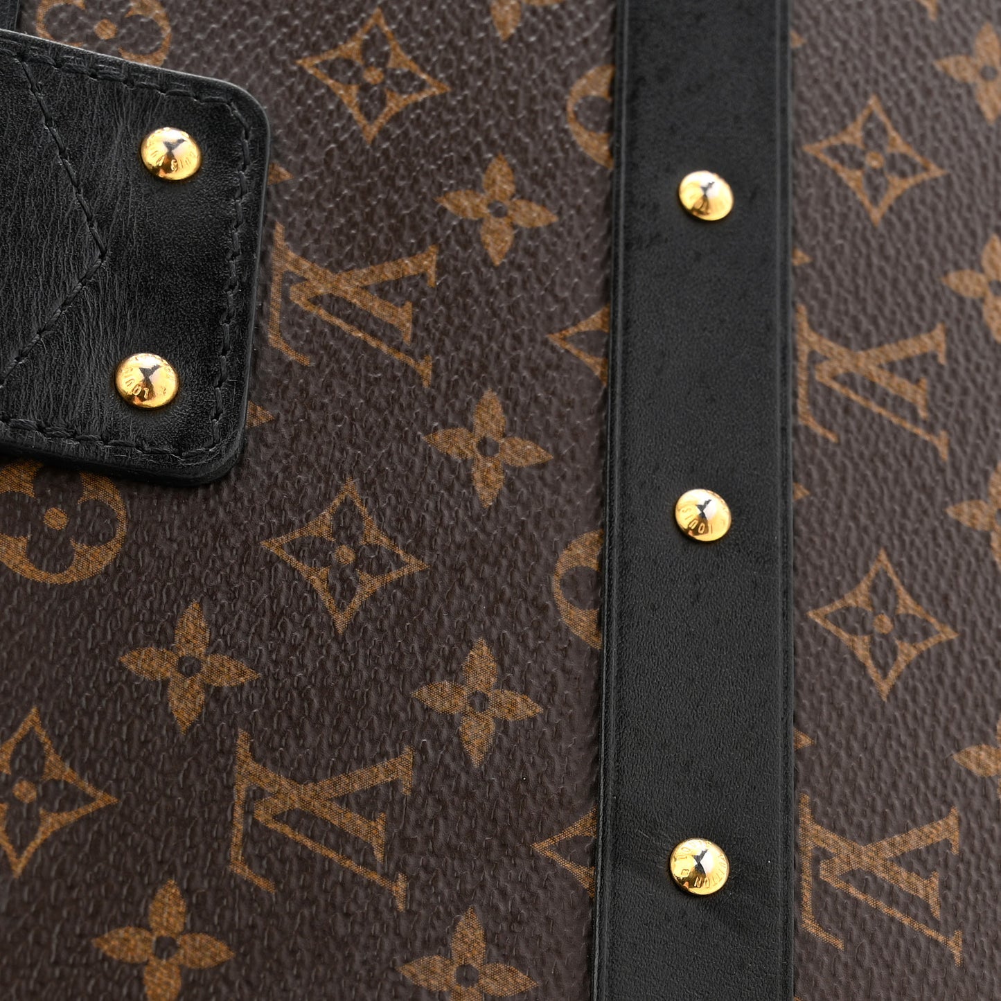 Monogram Petite Malle Black