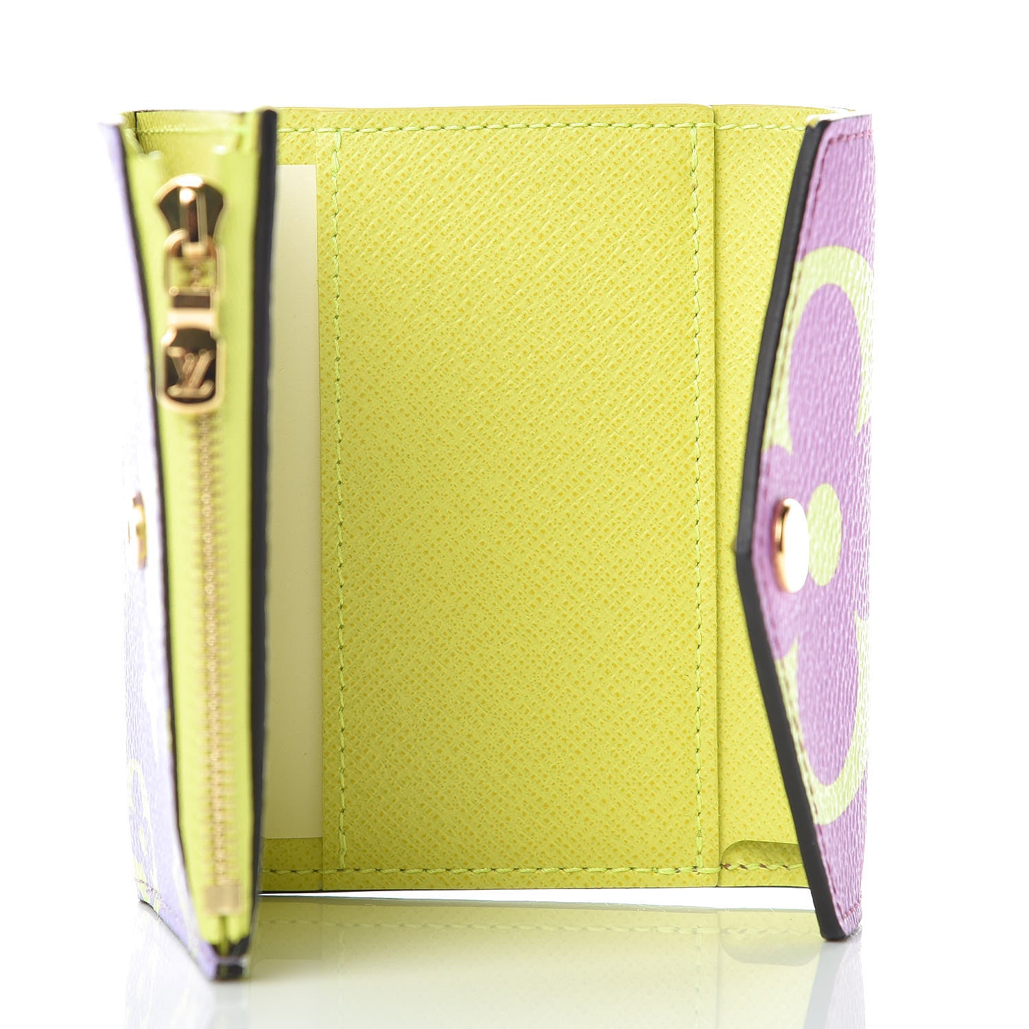Louis Vuitton Monogram Giant Zoe Wallet Pink Lilac 5 of 8