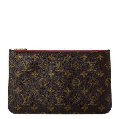 Louis Vuitton Monogram Neverfull MM GM Pochette Cherry 1 of 9