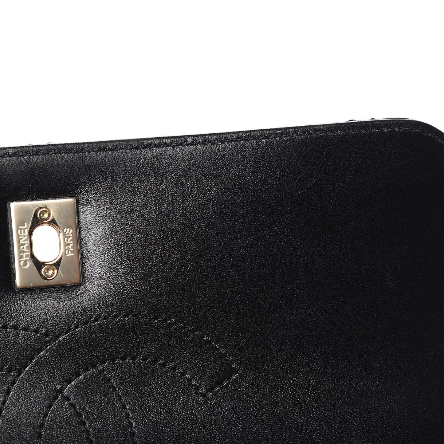 Lambskin Quilted Small Trendy CC Dual Handle Flap Bag Black