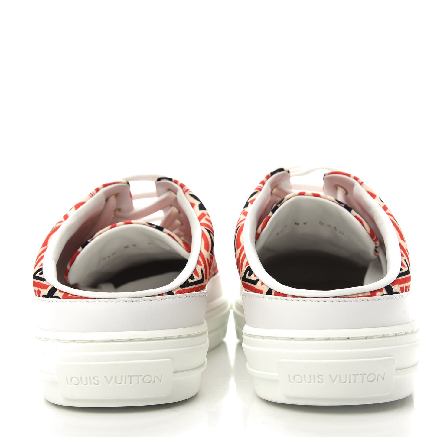 Nylon Monogram Crafty Open Back Sneaker 37.5