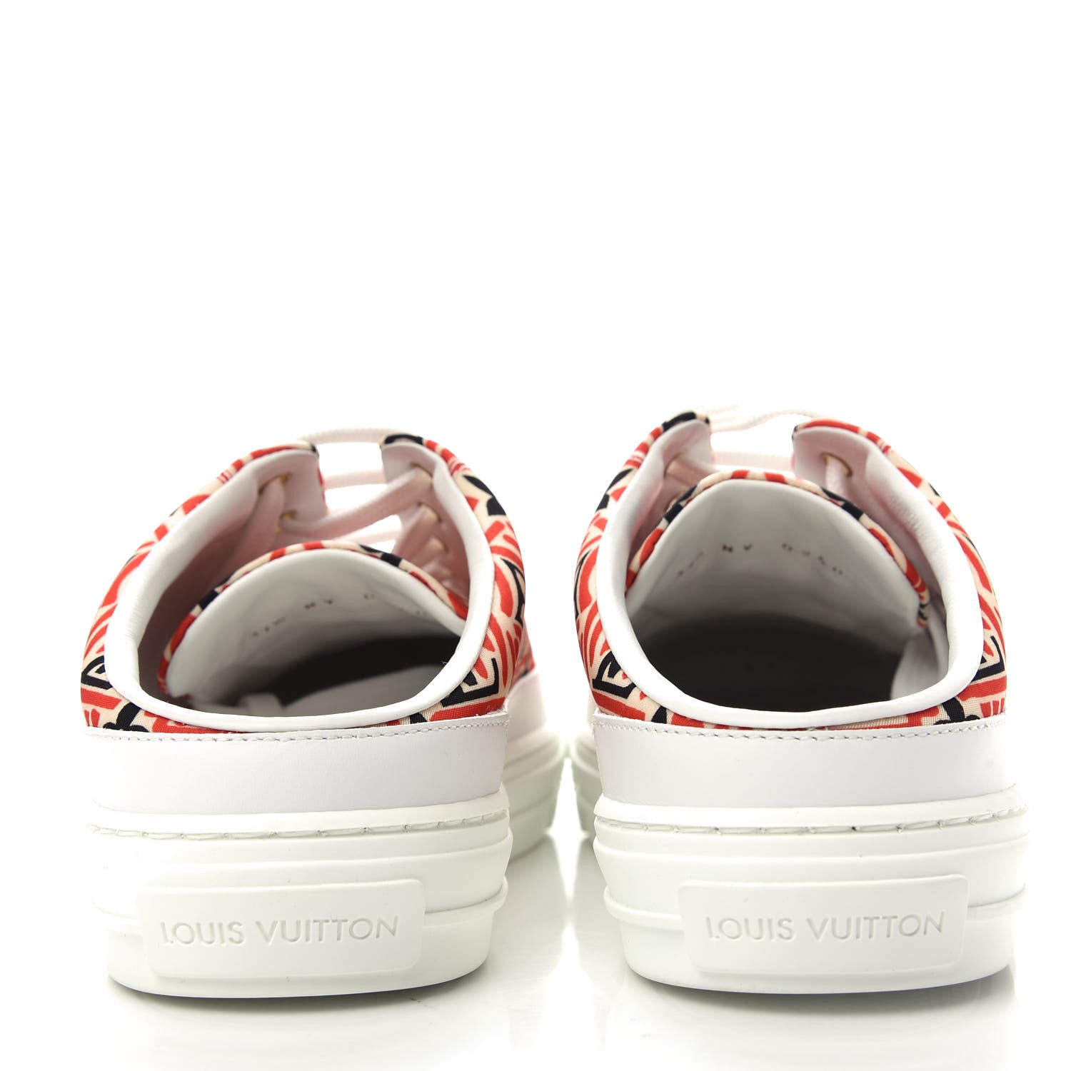 Louis Vuitton Nylon Monogram Crafty Open Back Sneaker 37.5 7 of 11