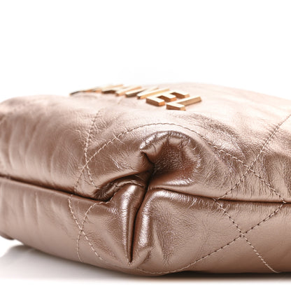 Chanel Metallic Calfskin Quilted Mini Chanel 22 Copper 10 of 11