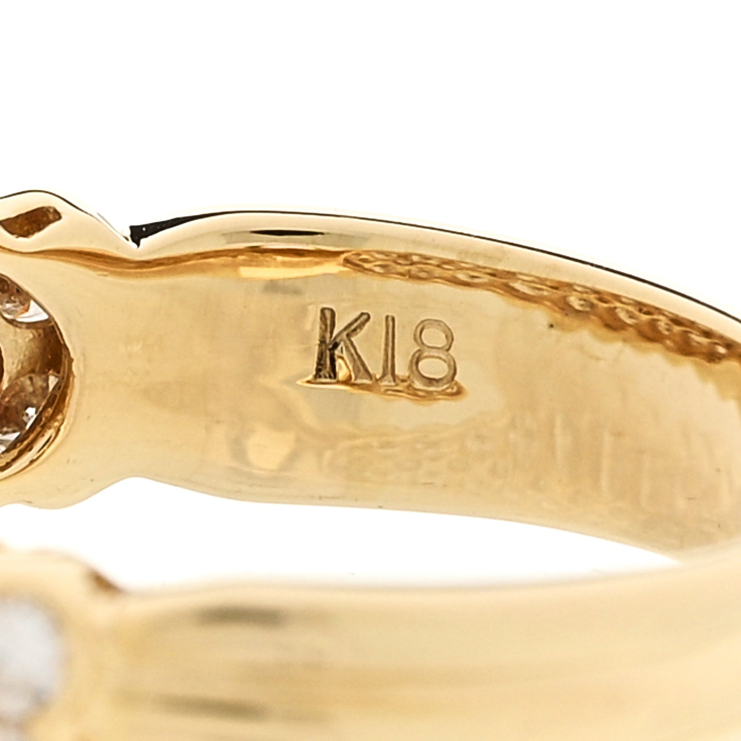 18K Yellow Gold Diamond 1.83ctw Ring  56 7.5