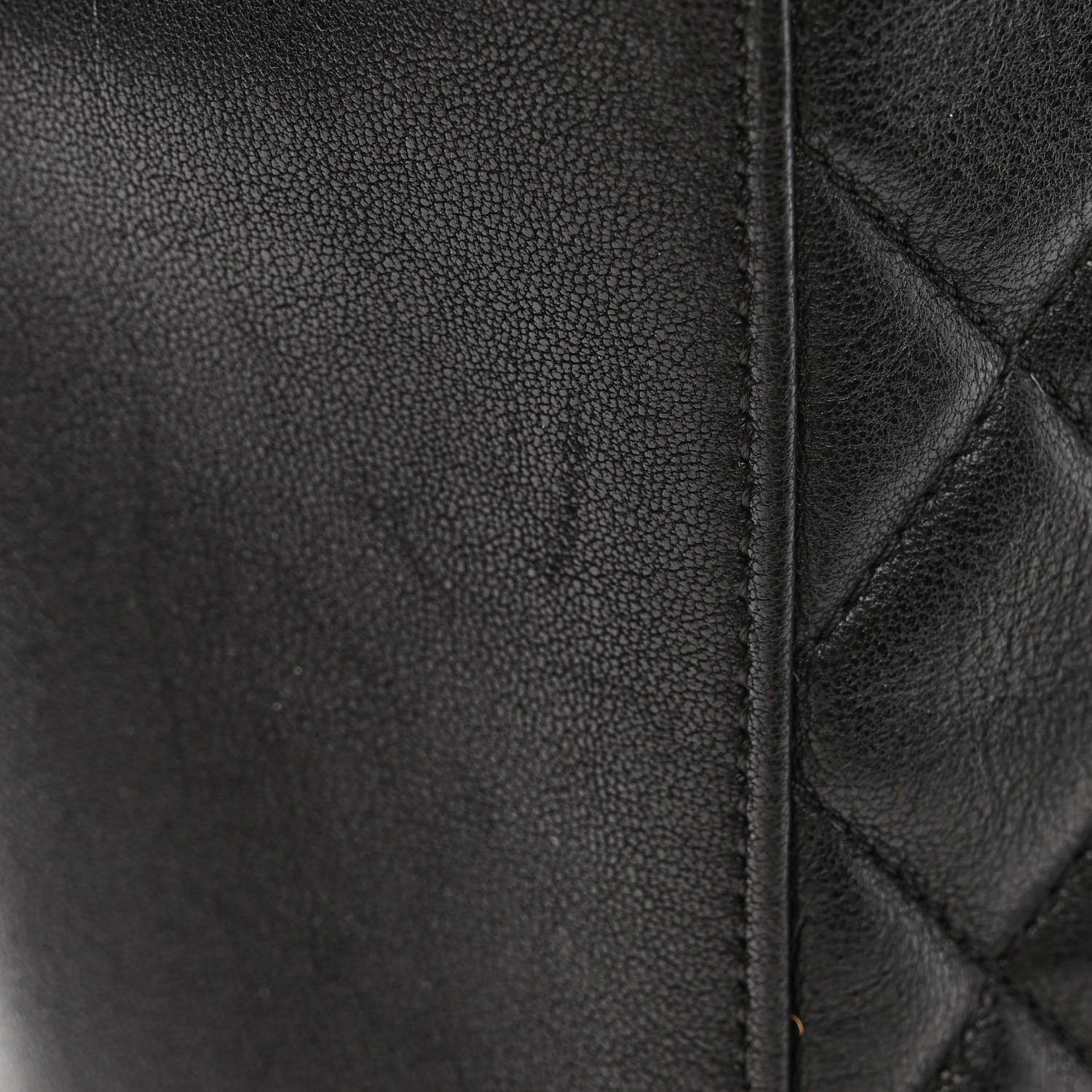 Chanel Lambskin Quilted Large Chanel 19 Shopping Tote Black 11 of 11