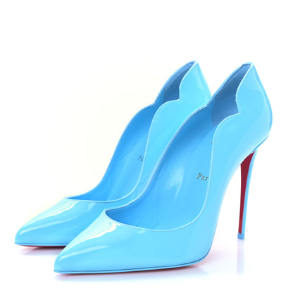 Christian Louboutin Patent Hot Chick 100 Pumps 39 Splash 3 of 9