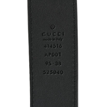 Gucci Calfskin Double G 30mm Belt 95 38 Black 5 of 9