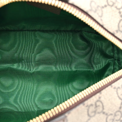 Gucci Soft GG Supreme Monogram Calfskin Medium Ophidia Cosmetic Case Beige Ebony New Acero 5 of 7