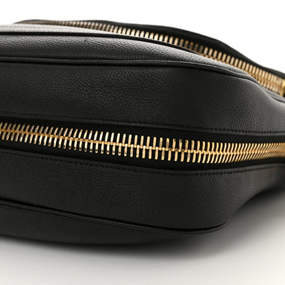 Tom Ford Grained Calfskin Large Jennifer Crossbody Bag Black 9 of 12