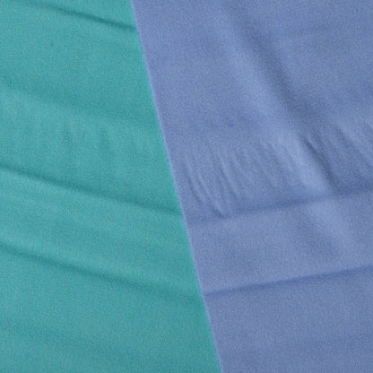 Hermes Cashmere Reversible Evelyne Scarf Bleu Ciel and Vert Menthe 4 of 6
