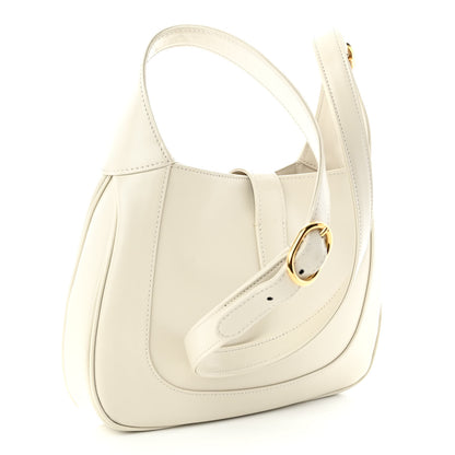 Gucci Boarded Dyana Lux Calfskin Small Jackie 1961 Hobo Mystic White 3 of 11