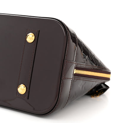 Louis Vuitton Vernis Alma PM Amarante 9 of 11