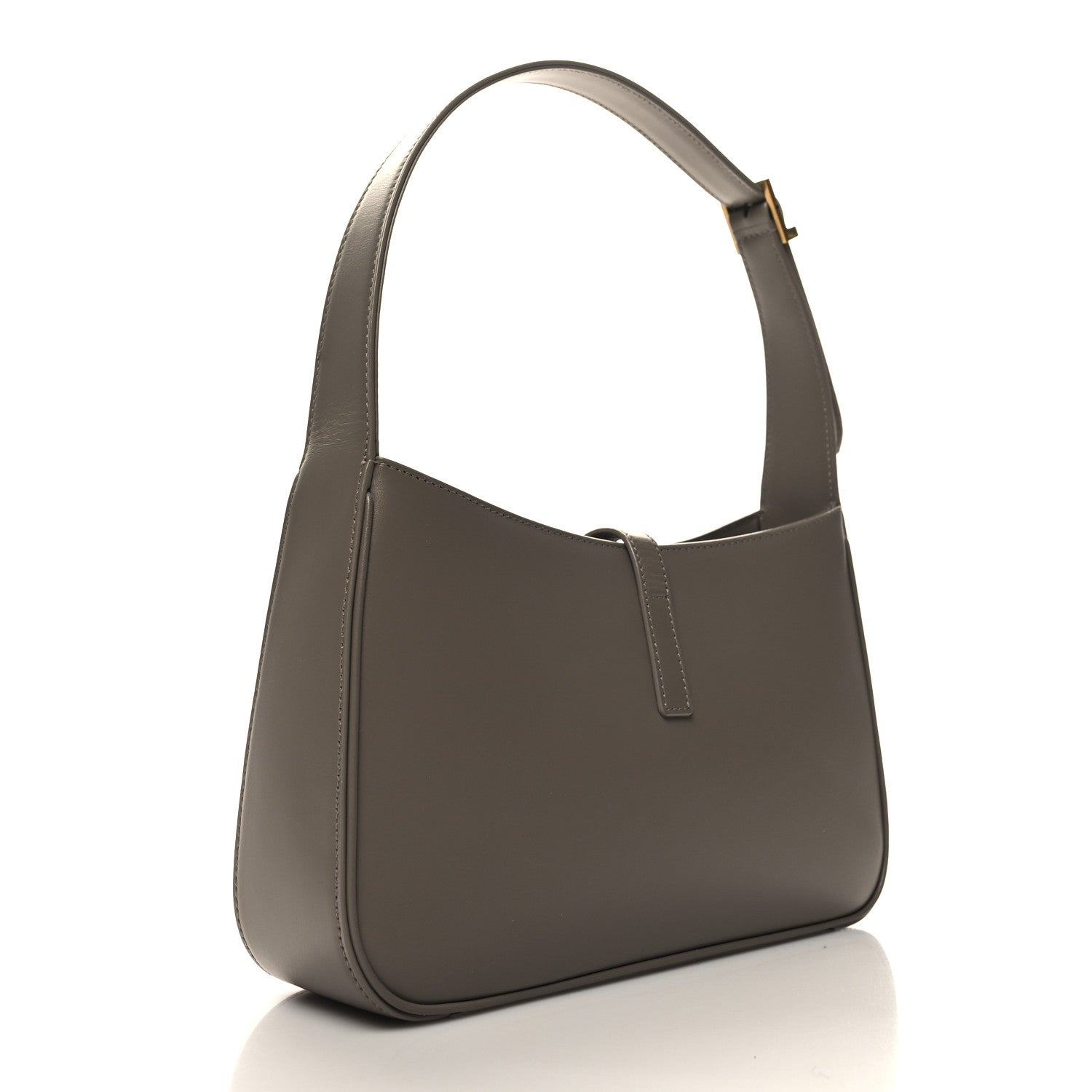 Saint Laurent Smooth Calfskin Le 5 A 7 Hobo Taupe 3 of 10