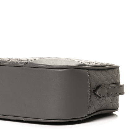 Gucci Microguccissima Mini Bree Messenger Bag Grey 11 of 12