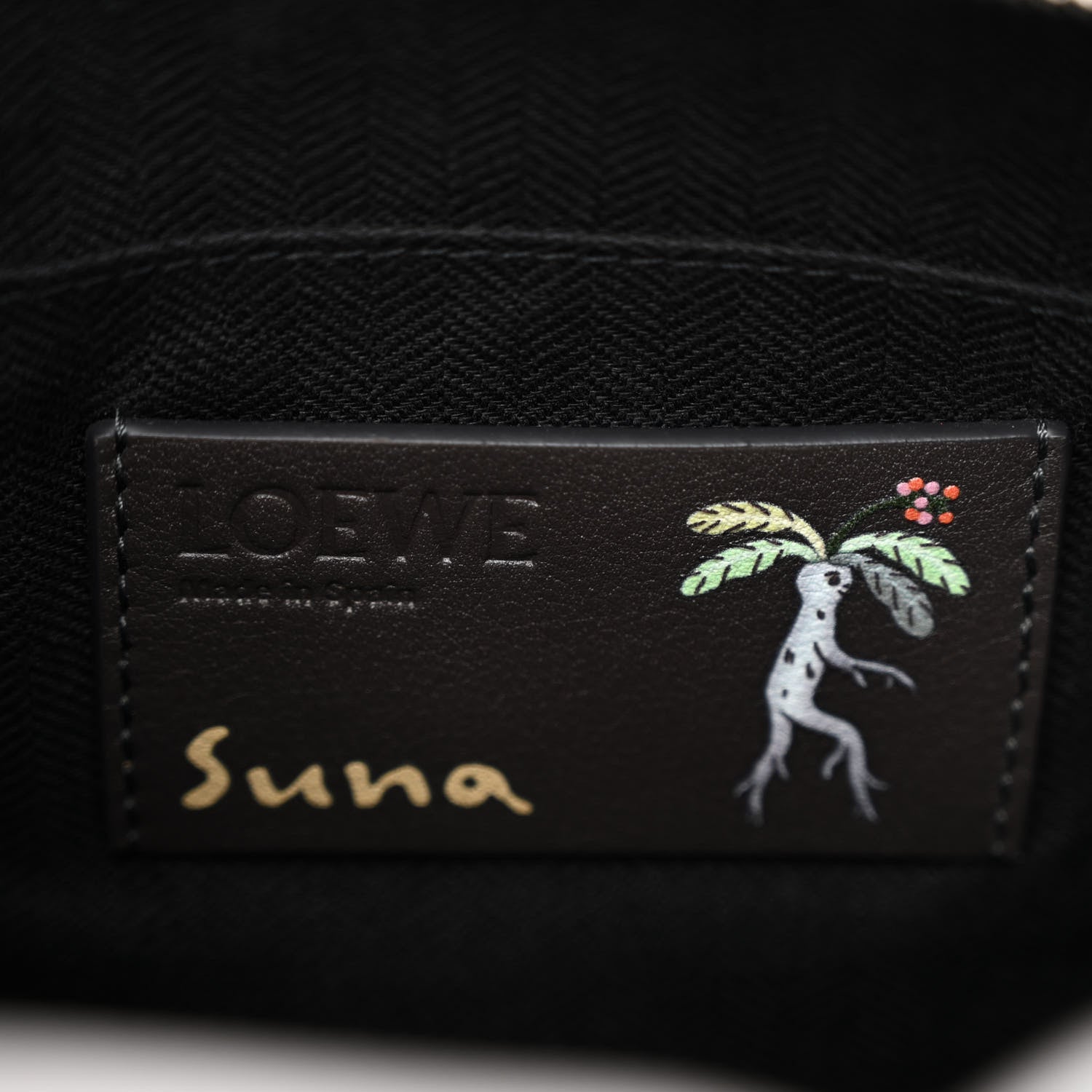 Loewe X Suna Fujita Calfskin Small Mandragora Cubi Crossbody Anthracite 6 of 9