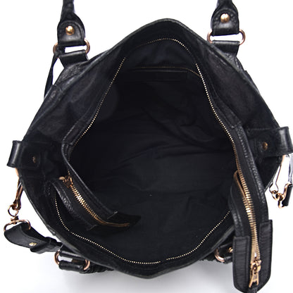 Balenciaga Agneau Giant 12 Rose Gold Hardware Velo Black 6 of 11