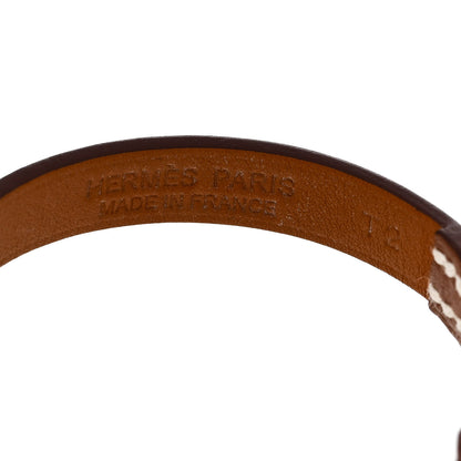 Hermes Rivale Micro Bracelet T2 Gold 4 of 6