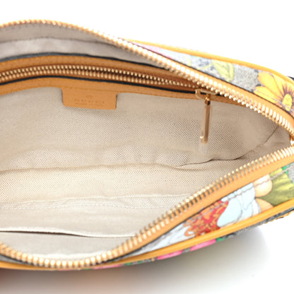 Gucci GG Supreme Monogram Flora Medium Ophidia Belt Bag Beige Multicolor Crop 3 of 8