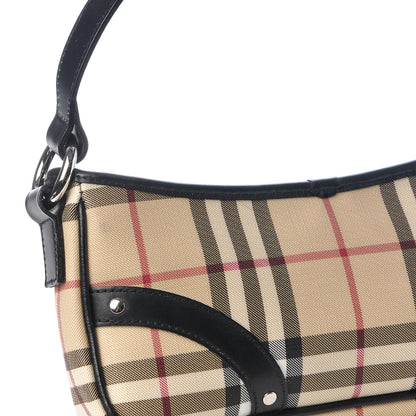 Burberry House Check Studded Shoulder Bag Black 10 of 10