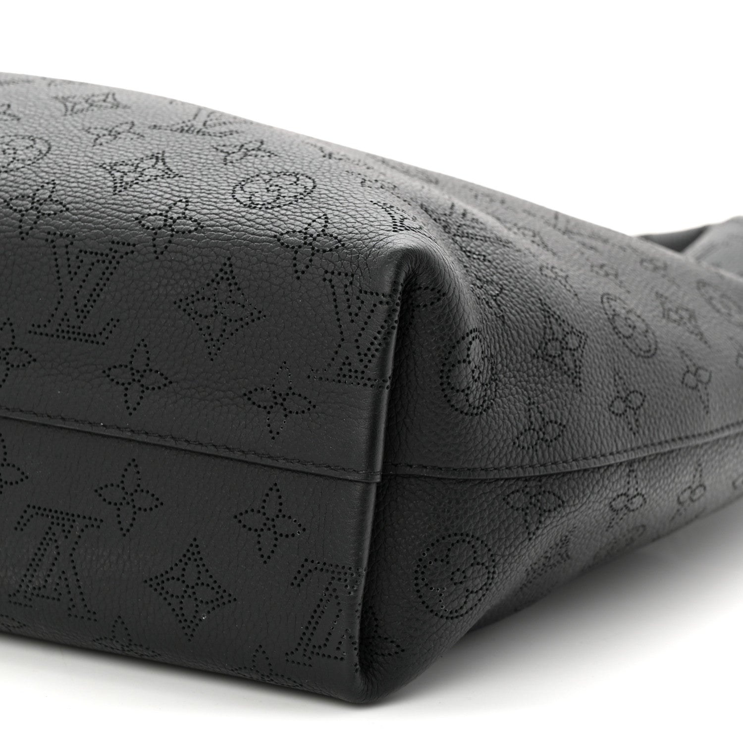 Louis Vuitton Mahina Why Knot MM Black 9 of 9
