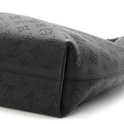 Louis Vuitton Mahina Why Knot MM Black 9 of 9